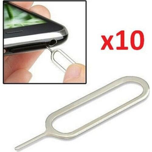 10Pcs Card Tray Remover Excellent Workmanship Effective Perfect Fitment SIM Card Needle Pin Remove