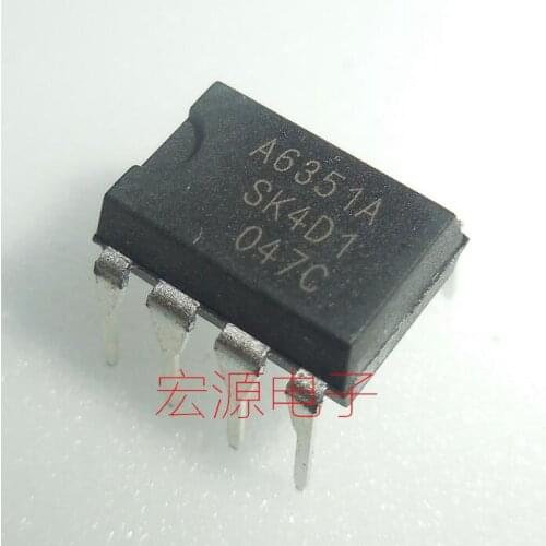 10PCS STR-A6351A A6351 LCD TV common power chip DIP-8