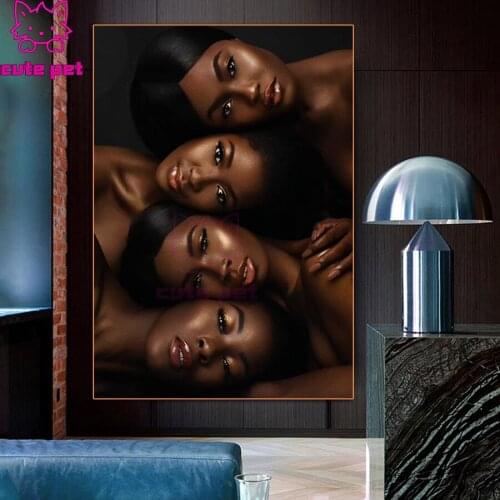 Diamond Painting Art portraits of modern South African women Full Drill Diamond Embroidery New Arrival Mosaic puzzle Home Decor