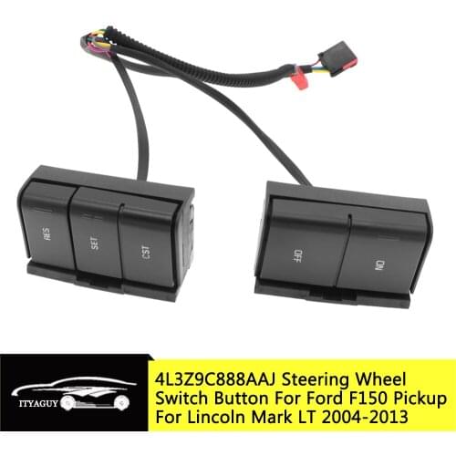 Car Styling Steering Wheel Audio Cruise Control Switch For FORD F-150 LINCOLN MARK LT 2004-2013 4L3Z9C888AAJ 4L3Z-9C888-AAC