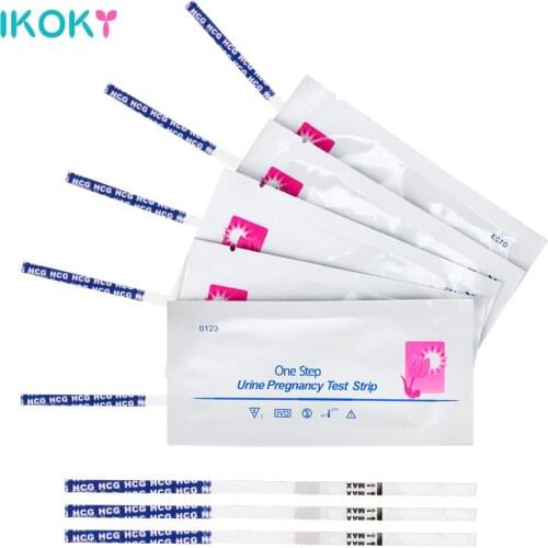 Home Private 20Pcs Women HCG Early Testing Kits Early Pregnancy Test Strips 99% Accuracy Urine Measuring Expecting a baby
