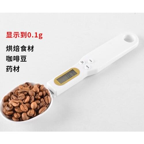 Coffee electronic scale baking measuring spoo kitchen baking spoon food milk powder weighing measuring spoon grams spoons