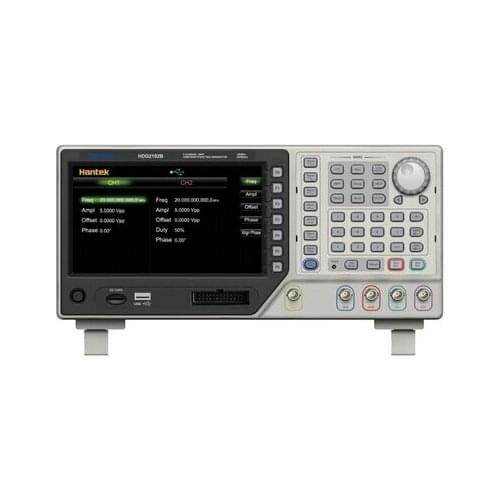 HDG2002B Signal Generator 5Mhz 2 Channels DDS function Arbitrary Waveform USB Benchtop LCD Digital-function-generator