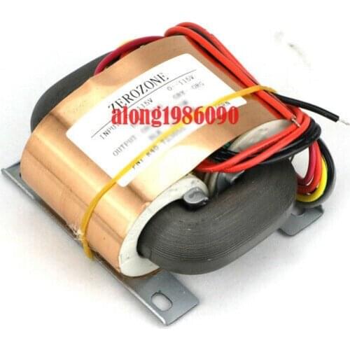 GZLOZONE 50W Copper R-core Transformer 0-115V 0-115V To 15V-0-15V 0-9V 0-9V L14-6