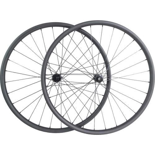 1260g 29er MTB XC carbon BOOST wheelset tubeless 28mm hookless 22mm deep 29inch clincher straight pull mountain bike 11s wheels