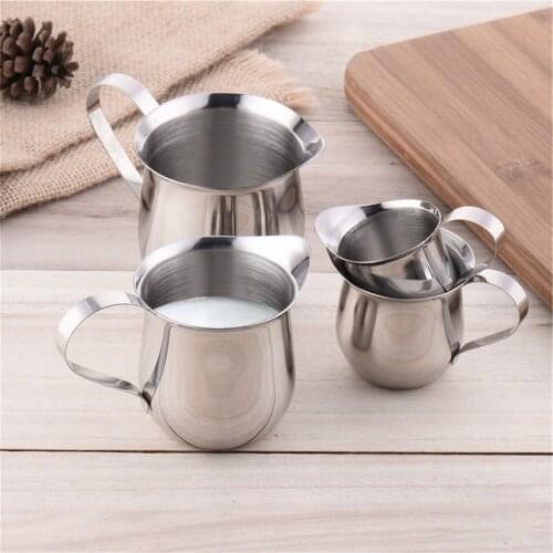 Stainless Steel Milk Frothing Jug Espresso Latte Art Pitcher Coffee Mug Barista Cappuccino Cups Pot Water Carafe Tea Pitcher