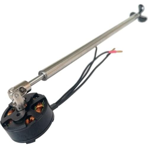 LS3520 Brushless RC Boat Motor 2-4S Underwater Thruster Motor 3-blades Propeller Kit DIY ROV Robot Model Boat Submarine