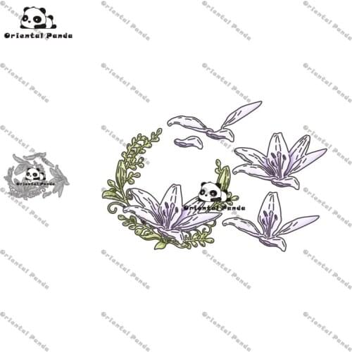 New Dies 2020 Lily of love Metal Cutting Dies diy Dies photo album cutting dies Scrapbooking Stencil Die Cuts Card Making