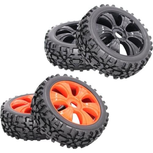 RC Tires Wheels 1/8 Scale 17mm Hex Monster Truck Tyres Remote Control Cars Tyre RC Wheel and Rim for RC Car Accessories
