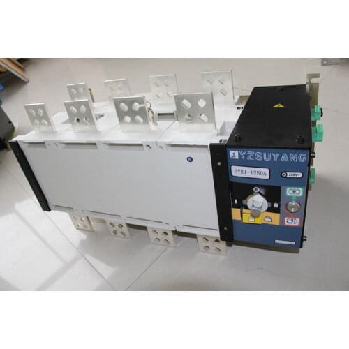 Fast Shipping 1250A SYK1-1250A 4P Suyang ATS Work 440V Power 220V Dual power automatic transfer switch Automatic starting system