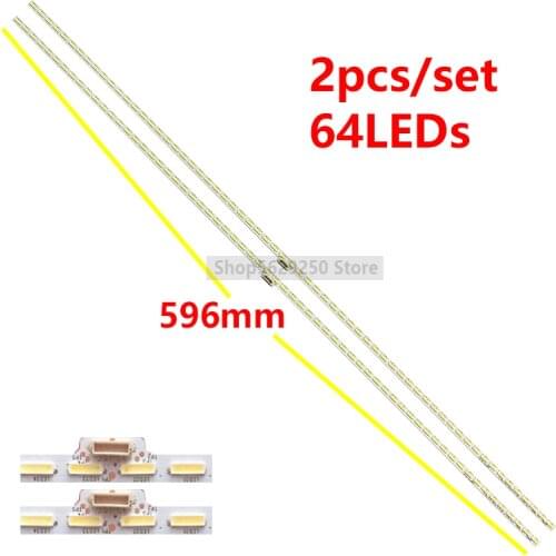 LED Backlight strip 64 Lamp For KD-55X8500D YLS_HRN55_7020_REV2 V1.5 HAN55 SYV5541 55X8505C 75.P3C08G001 15A09N 15324N 15407N