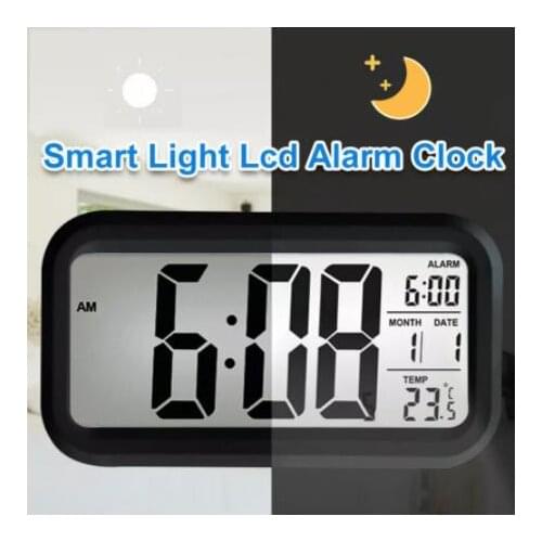 LED Digital Alarm Clock Backlight Snooze Mute Calendar Desktop Electronic Bcaklight Table clocks Desktop clock