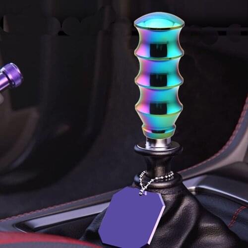 Universal Car Auto Gear Shift Knob Aluminum Alloy Shift Stick Shifter Head fit Most 8mm 10mm 12mm threads Manual Transmission