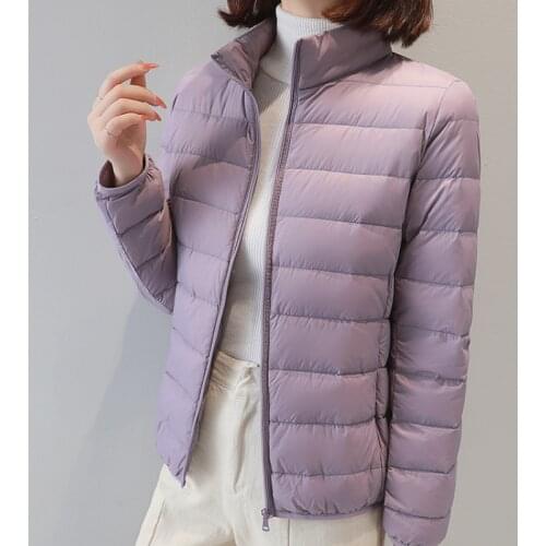 Winter Coat Autumn Women Parkas Puffer Jacket Jackets for Women 2021 Female Short Light Thin Clothes Chaquetas Para Mujer HLY210