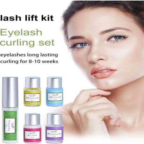 Eyelash Lifting Kits Eyelash Curling Tools Extensions Set Professional Perm Curler Eyelash Perming Set For Salon Home Wholesale