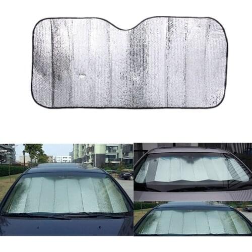 Car Sun Shade Window Windshield Sunshade Cover Visor Front Foldable Bubbles Auto Sun Reflective Shade for Toyota Honda VW BMW