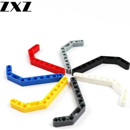 Beam 1 x 11.5 Double Bent Thick Technical Parts 32009 100 Pieces Creative Toys for Children Kids