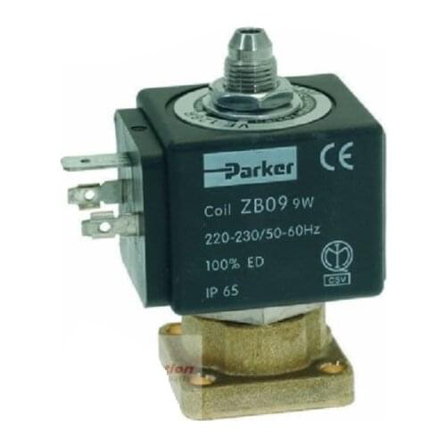 Solenoid Valve Parker, Espresso Coffee Machine - Gaggia, Rancilio, 230v, - 3way