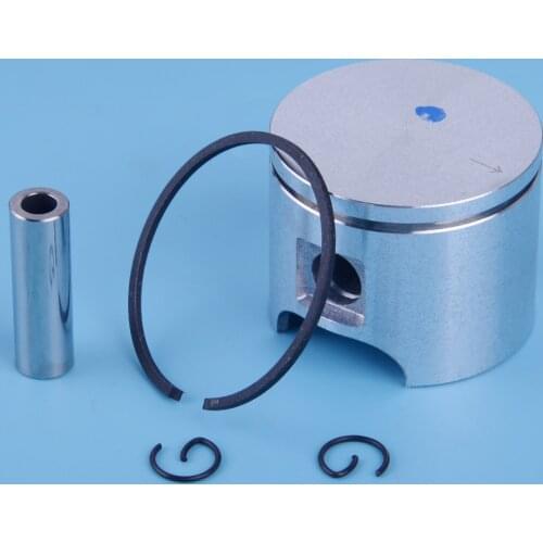 LETAOSK 46mm Piston And Pin Ring Circlips Cylinder Gasket Set Fit For Husqvarna 55 55 Rancher Chainsaw Accessories