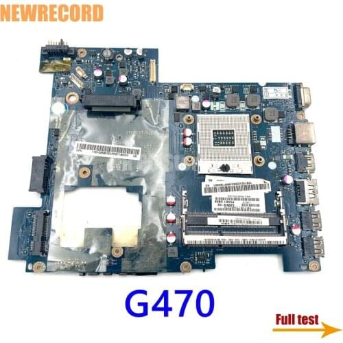 NEWRECORD PIWG1 LA-6759P For Lenovo g470 Laptop Motherboard HM65 DDR3 GMA HD 3000 without GPU main board full test