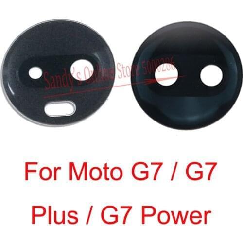 10PCS New Rear Back Camera Glass Lens For Motorola Moto G7 / G7 Plus G7+ G7plus / G7 Power Back Main Big Camera Lens Glass