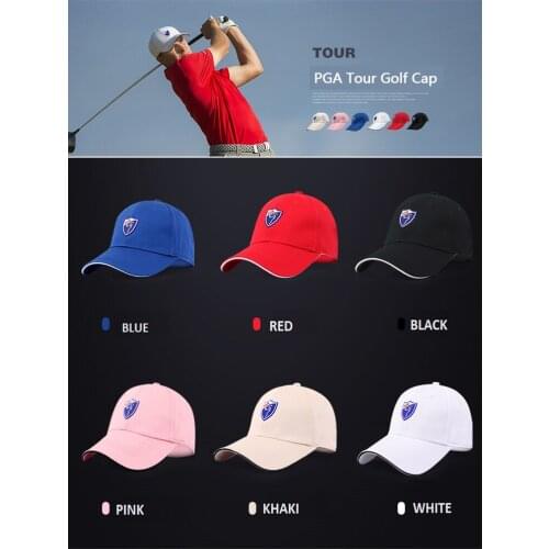 New Golf Ball Cap Men and Women Cotton Breathable Causal Cap Adjustable Baseball Cap Fishing Cap Camping Hiking Hat