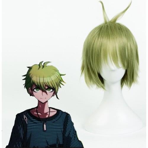 Game Danganronpa V3 Killing Harmony Cosplay Wig Amami Rantarou Cosplay Wigs Men short Straight Synthetic wig Cosplay Accessories