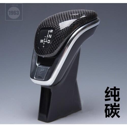 Fit for Porsche Panamera carbon fiber shift knob gear shift paddle lever gear head handball