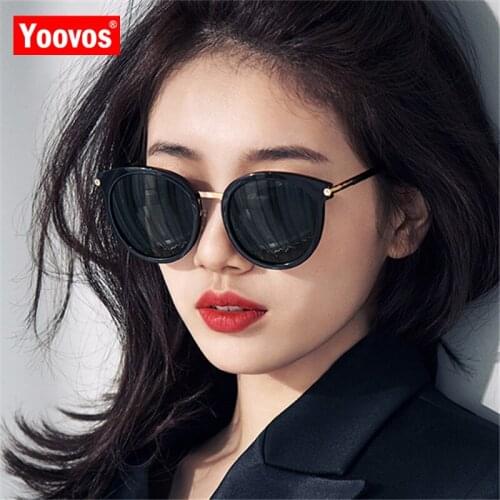Yoovos 2021 High Quality Women Sunglasses Brand Designer Eyeglasses Men Vintage Shopping Street Beat Oculos De Sol Gafas UV400