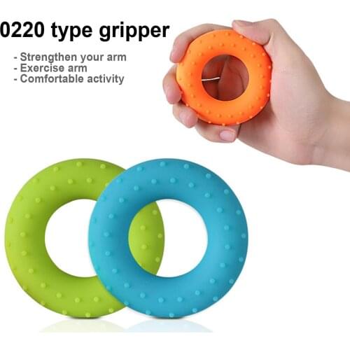 Hand Grip Finger Gripper Strength Trainer Yoga Stretcher Finger Expander Exercise Equipment Gripping Ring Training Wrist Trainer