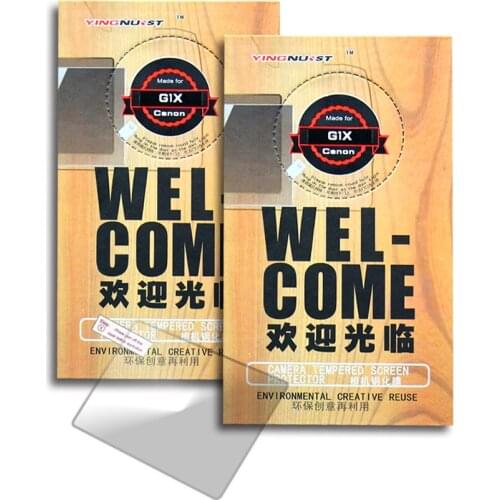 Camera Tempered Glass Screen Protector For Canon M10 M5 M3 G1X2 G1 X Mark II G1XM2 3 inch Srceen Camera Toughened Glass Film