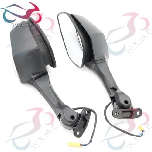 Motorcycle Rearview Mirrors LED Side mirror For Kawasaki Ninja ZX10R ZX 10R 11 12 13 14 15