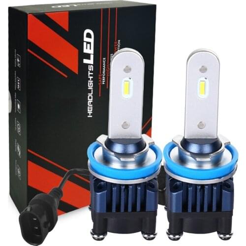 2 pcs H4 H7 Led Lamps 12V H11 9005 9006 Headlights 5500K 6000K 2600Lm H3 H1 Car Lights Bulbs Hb3 Hb4 Turbo LED auto headlights b