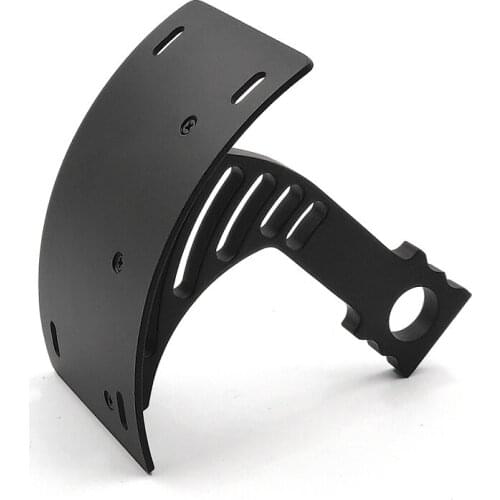 Aftermarket free shipping motorcycle parts Curved side Mount License Plate Tag Holder Bracket for Honda CBR 600RR 1000RR ABS BLA