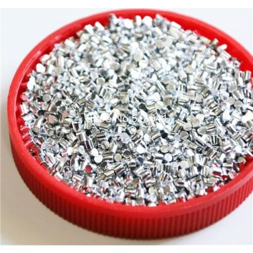 High purity aluminum grain rods, pure aluminum bars purity 99.996% 1kg, evaporative plated materials,paypal