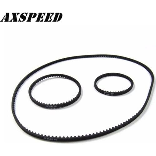 AXSPEED Belt Pack Front Motor Belt 186T for 1:10 SAKURA D3 RC Drift Racing Car Motor Accessories