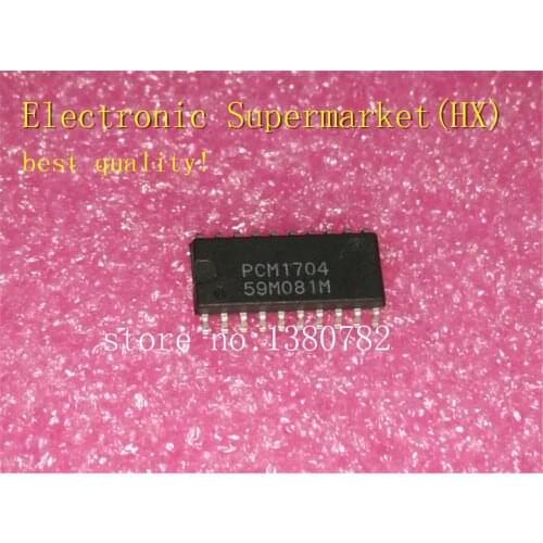 Free Shipping 2pcs/lots PCM1704U PCM1704 SOP-20 New original IC In stock