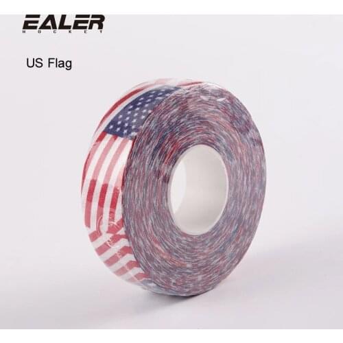 COLDINDOOR 2 Pc Hockey Stick Tape 2.5cm x 25m Multipurpose Colorful Sport Safety Cotton Cloth Enhances Puck Handling Elbow G