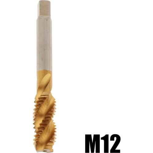 Home Thread tap Workshop Supply 1pc Titanium plated M10 M12 M14 M16 Screw