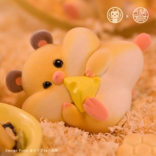 Blind Box RIBOSE and Friends' Daily Toy Tide Handmade Toys Cute Doll Anime Figure Model Birthday GiftOrnaments Home Decor