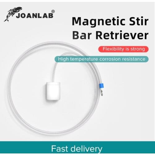 JOANLAB 400/600mm PTFE Magnetic Stirrer Stir Bar Retriever - Bendable Polyethylene Anti-Corrosive Lab Supplies
