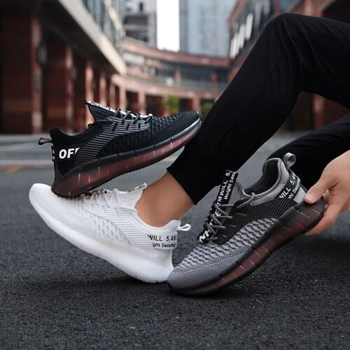 45 Plus Size White Running Shoes Lightweight Breathable Damping Sports Shoes For Men Walking Trekking Casual Sneaker Zapatillas