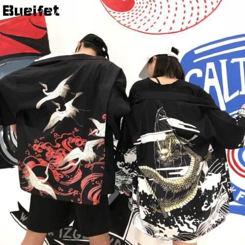 Summer Haori Samurai Kimono Men Japanese Traditional Cardigan Thin Kimono Streetwear Unisex Japanese Trend Kimonos Cosplay