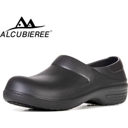 Hotel Restaurant Kitchen Chef Shoes Non-slip Waterproof Oil-Proof Cook Work Shoes Resistant Breathable Protective Shoe Men Women
