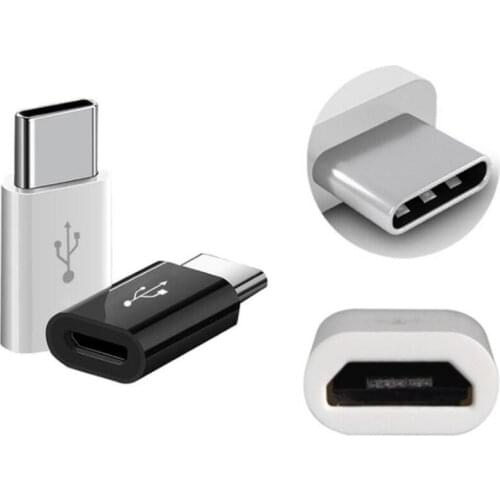 100PCS/500pcs USB Type C Adapter USB-C to Micro USB Adapter Converter for Nexus 5X Xiaomi Samsung Galaxy S8 Plus Oneplus 5