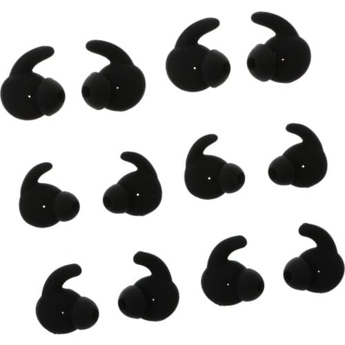 6 Pairs Silicone Earbuds Replacement Noise Cancelling Eartips S M L Ear Tips For HUAWEI Honor AM61 Sports In-Ear Headset