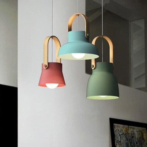 Nordic Loft LED Iron Pendant Lights Restaurant Room Bedroom pendant Lamp Home Indoor Kitchen Fixtures Lighting Luminaire