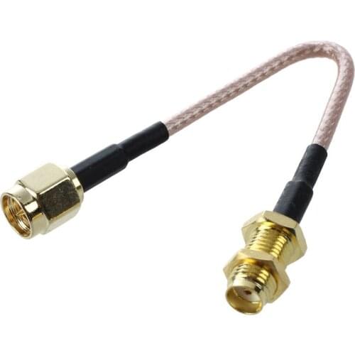 SMA Female to Male Coaxial Cable Antenna Adapter 11cm