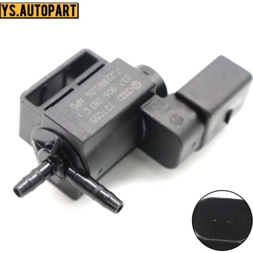 Vapor Canister Purge Valve Solenoid 037906283C For Audi A3 A4 A5 A6 Quattro Q5 For Volkswagen Beetle EOS CC Pas sat Golf 2.0T