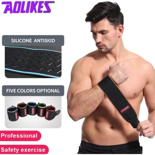 1 Pair Wristband Sports Fitness Wrist Support Braces Wristband Protection Wrist Joints Reduce Pressure Bandage Volleyball Tennis